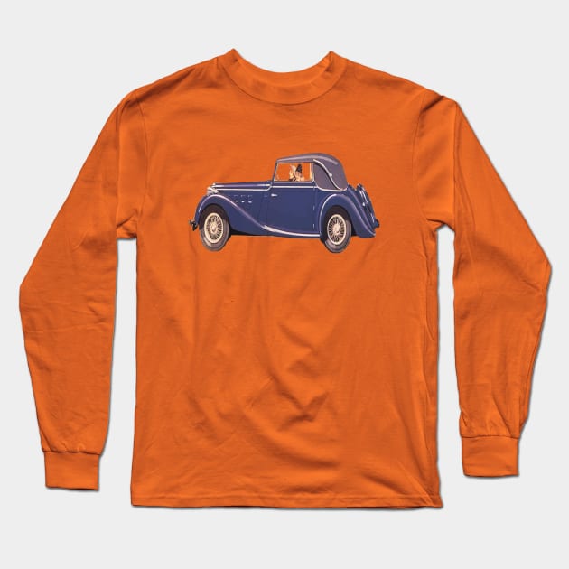 Vintage Car Long Sleeve T-Shirt by PatrioTEEism